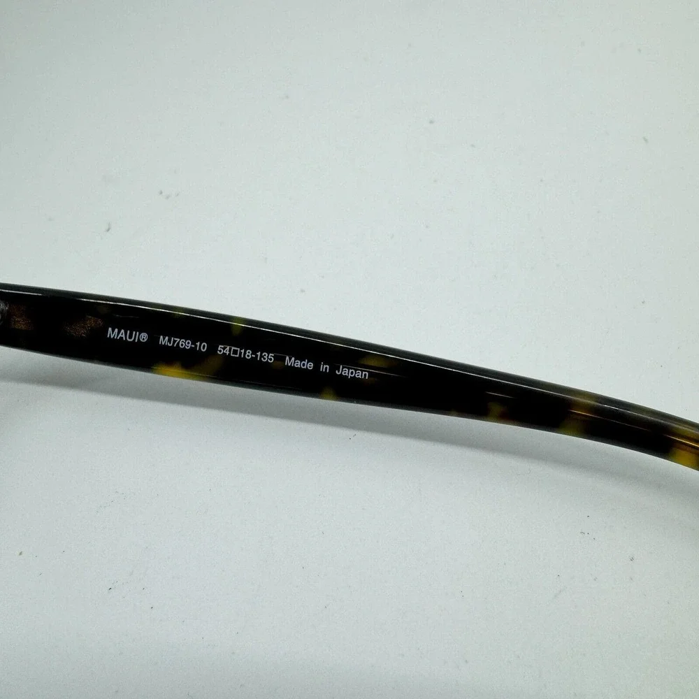 Maui Jim MJ769-10 Canna Black Brown Womens Sunglasses Frames 54[]18 135 H10918‎